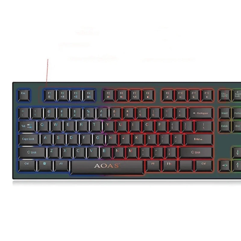 Teclado Gamer AOAS M-800