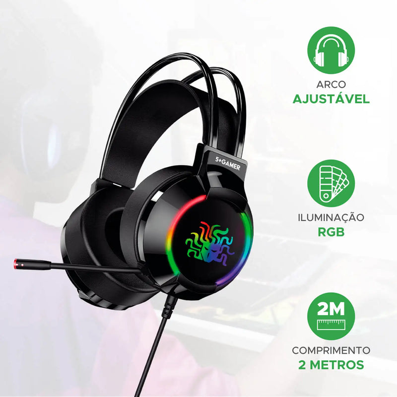 Headset Gamer W5-1000