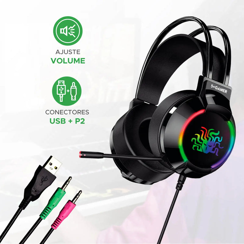 Headset Gamer W5-1000